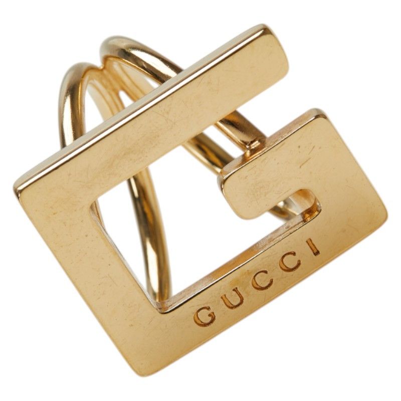 Gucci Gucci Gucci G Logo Scarf Ring Metal Other DUTY FREE for USA Size ONE SIZE - 3 Thumbnail
