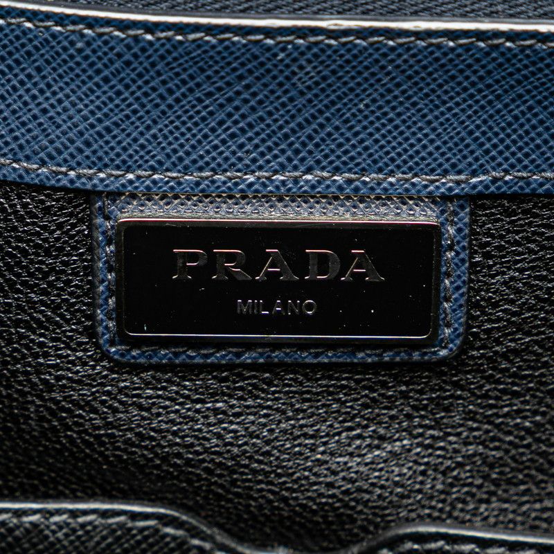 Prada Prada Prada Saffiano 2way business bag Leather Business Bag Size ONE SIZE - 10 Thumbnail