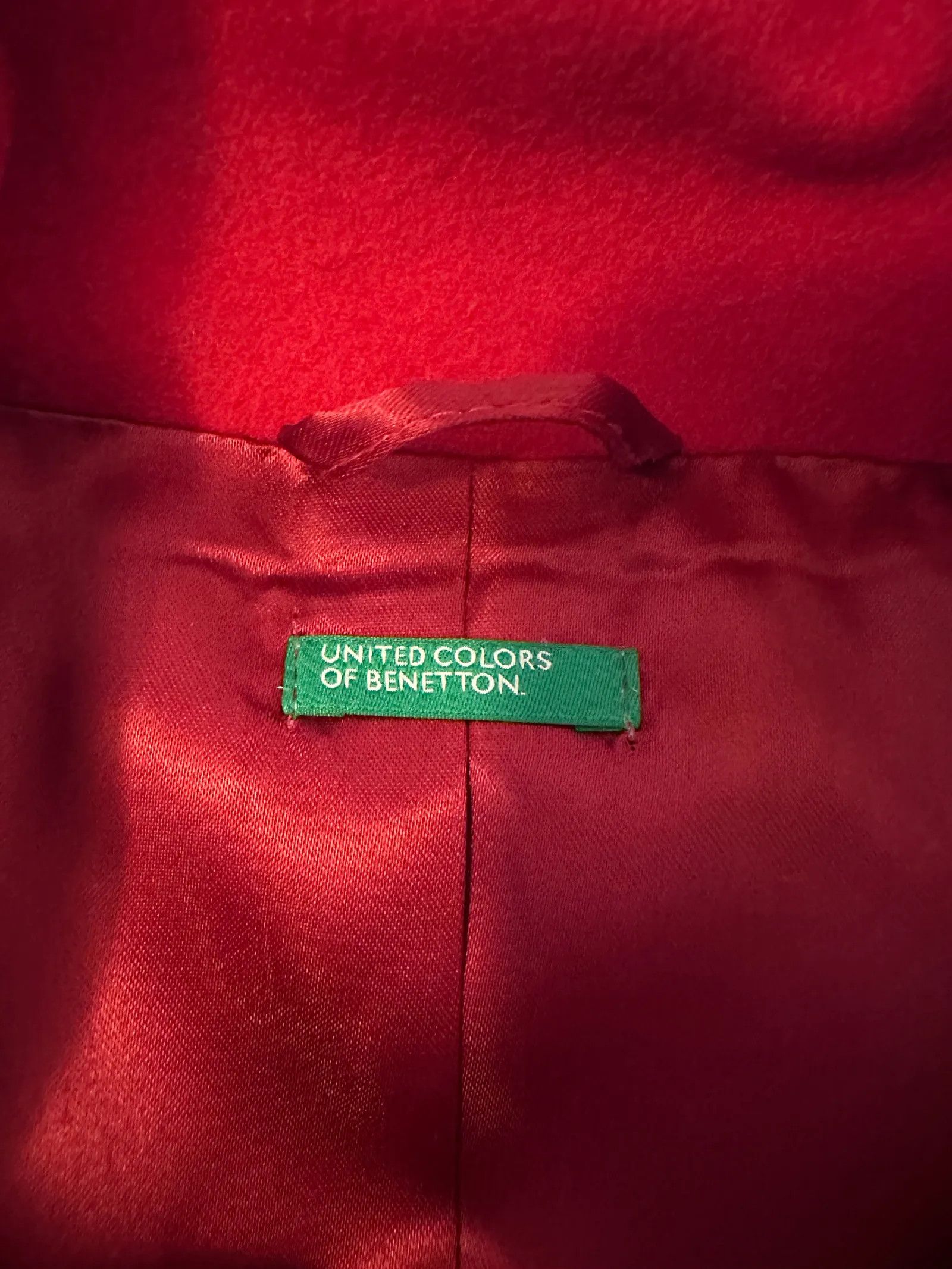 United Colors Of Benetton United Colors of Benetton Kort kappa Coat Size XS / US 0-2 / IT 36-38 - 2 Thumbnail