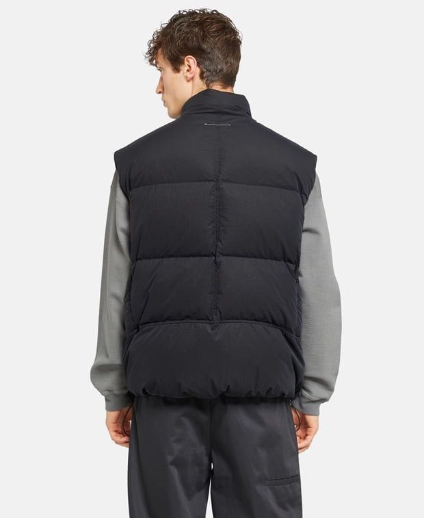 MM6 × Maison Margiela Down gilet Size 38R - 2 Thumbnail