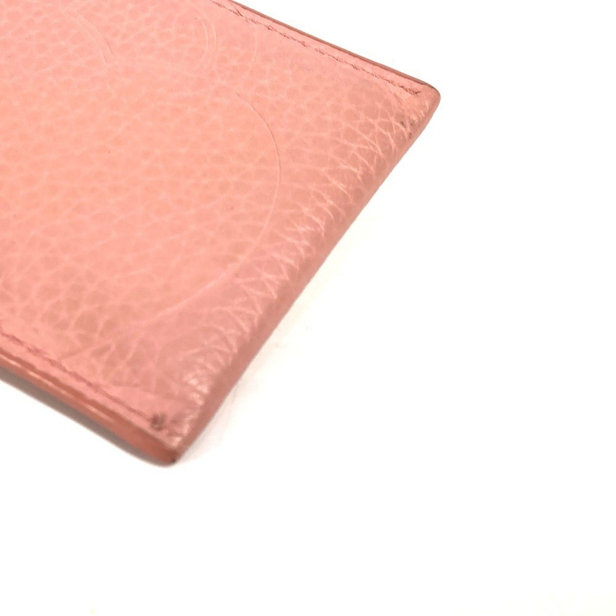 Tiffany & Co. TIFFANY&Co. Tiffany Return to Heart Business Card Holder Pass Case Holder/Card Leather Women's Pink Size ONE SIZE - 5 Thumbnail