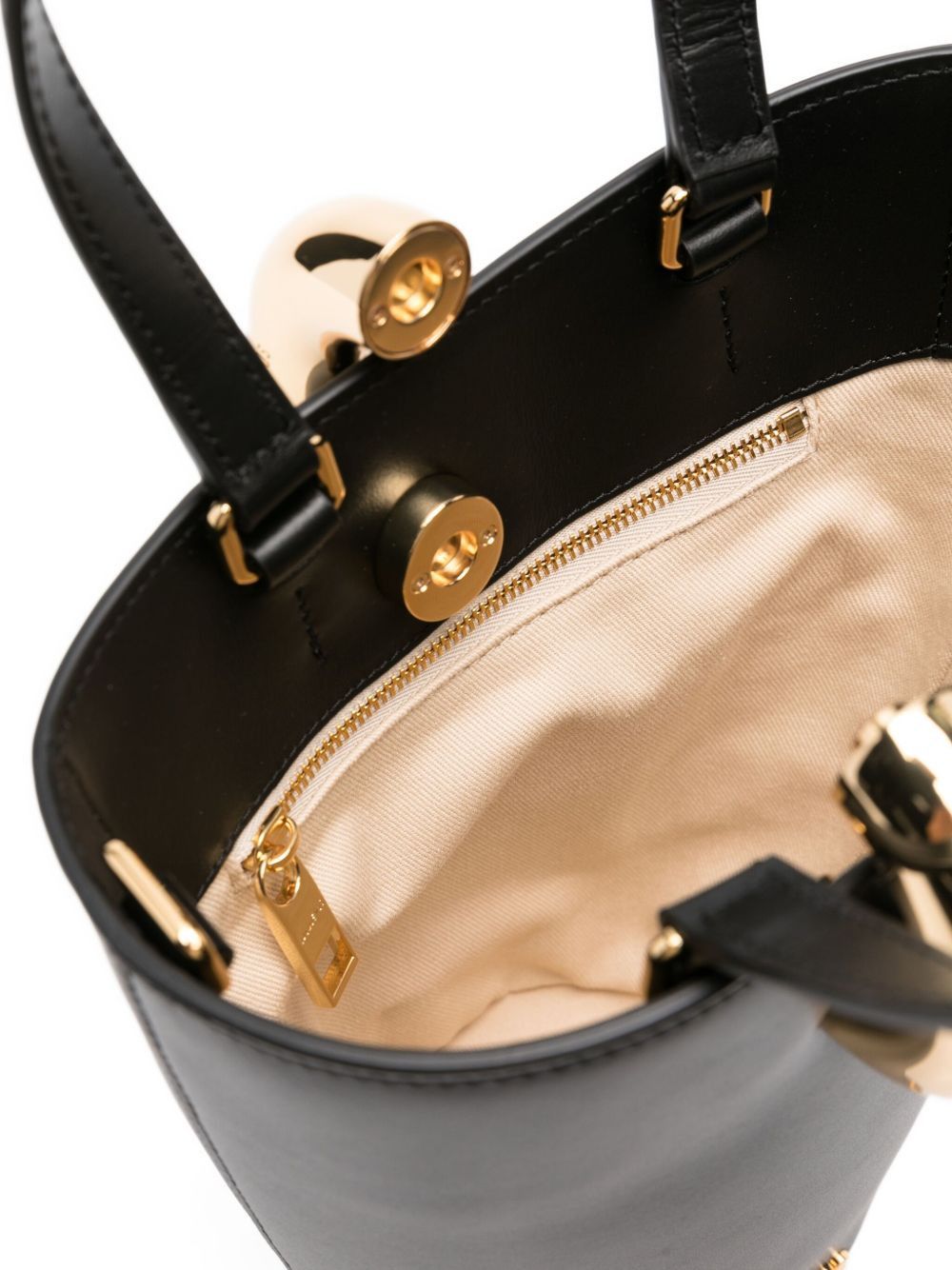 Jacquemus LE PETIT BAMBOLA LEATHER BUCKET BAG Size ONE SIZE - 4 Thumbnail
