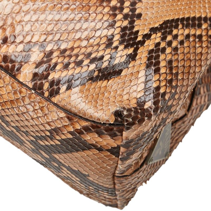 Prada Prada Prada B11189 Python Leather Handbag Leather Handbag B11189 Size ONE SIZE - 7 Thumbnail