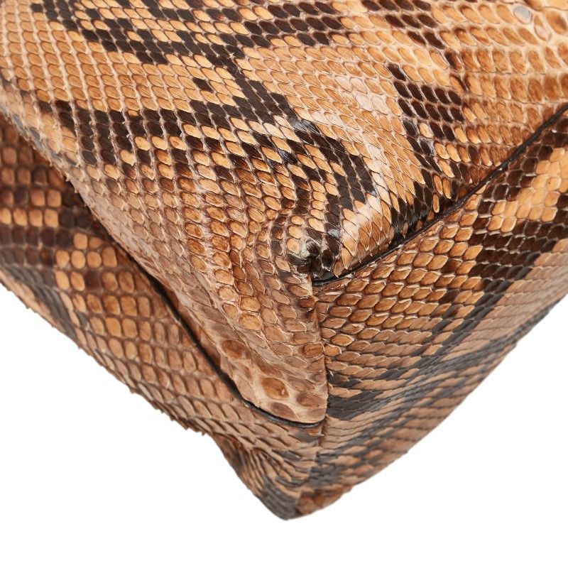 Prada Prada Prada B11189 Python Leather Handbag Leather Handbag B11189 Size ONE SIZE - 8 Thumbnail