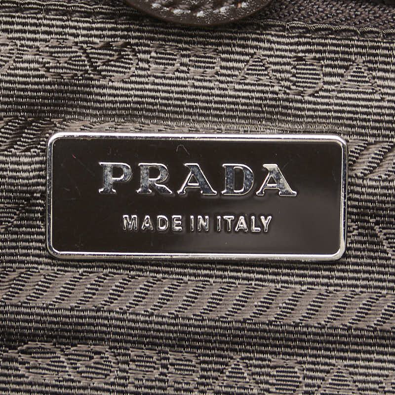 Prada Prada Prada B11189 Python Leather Handbag Leather Handbag B11189 Size ONE SIZE - 10 Thumbnail