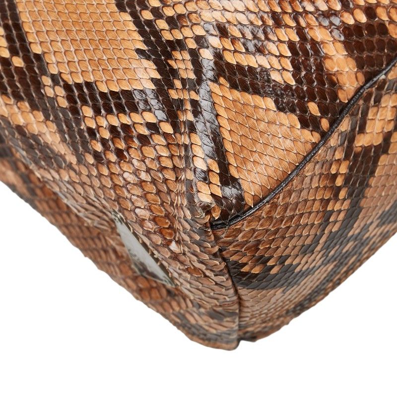 Prada Prada Prada B11189 Python Leather Handbag Leather Handbag B11189 Size ONE SIZE - 5 Thumbnail