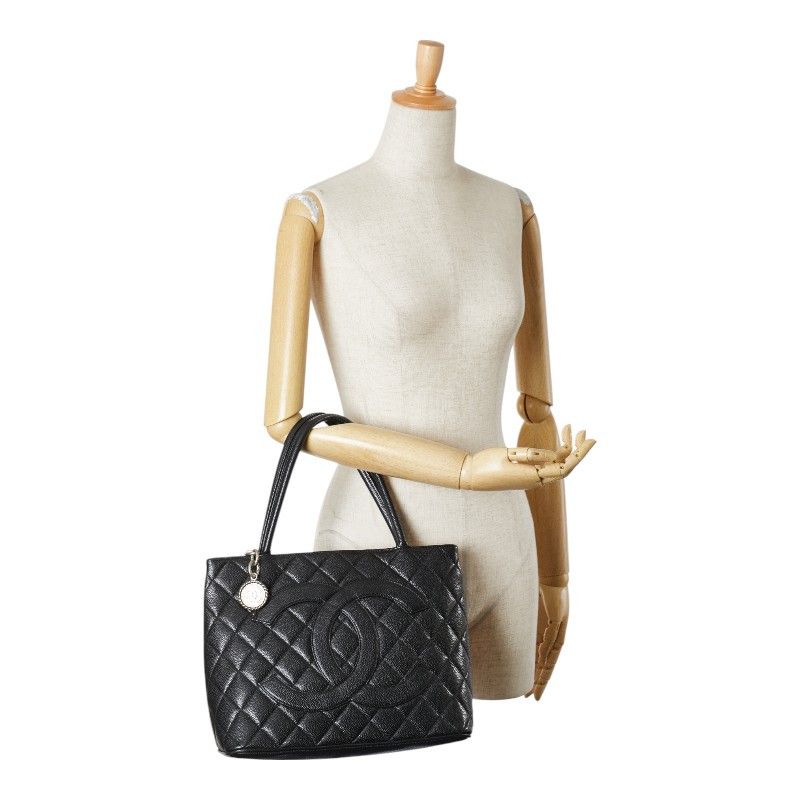 Chanel Chanel Chanel Matelasse Caviar Skin Handbag Leather Tote Bag Size ONE SIZE - 9 Thumbnail
