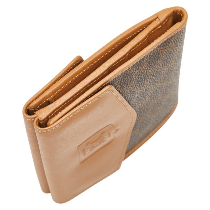 Celine Celine Macadam PVC Leather Wallet Leather Short Wallet Womenswear