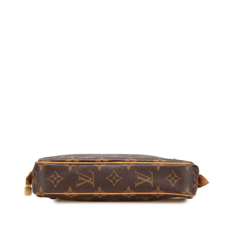 Louis Vuitton Louis Vuitton Louis Vuitton Pochette Marli Bandouliere Monogram Shoulder Bag Canvas Crossbody Bag M51828 Size ONE SIZE - 3 Thumbnail