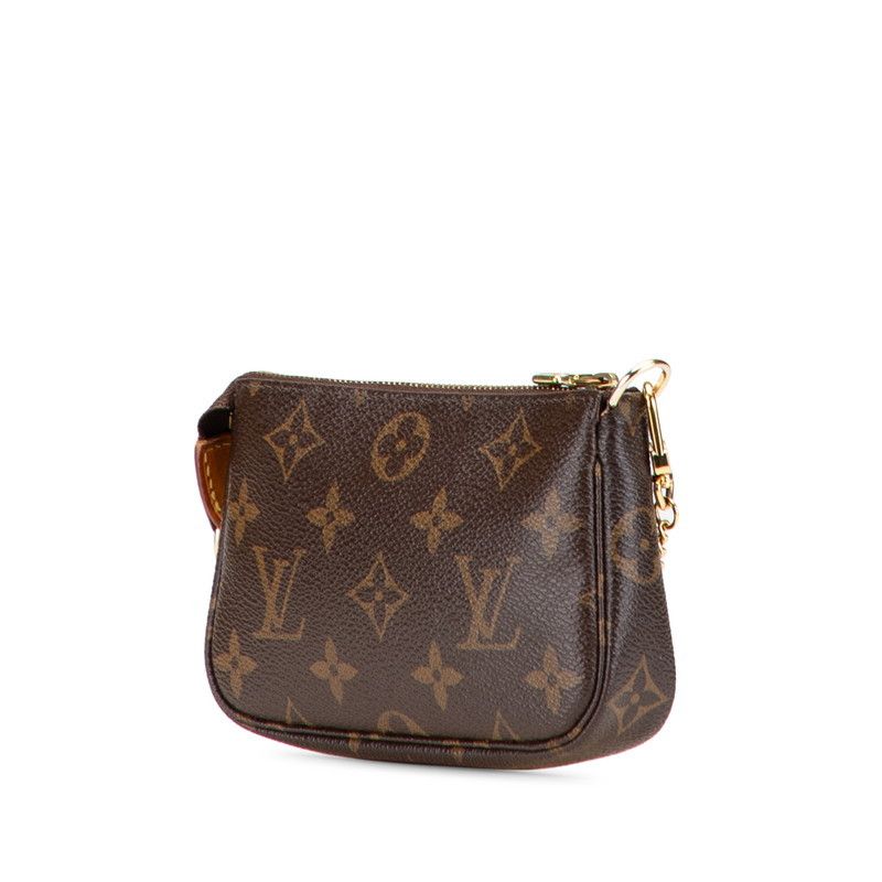 Louis Vuitton Louis Vuitton Louis Vuitton Mini Pochette Accessoires Monogram Accessory Pouch Canvas Handbag M58009 Size ONE SIZE - 2 Thumbnail