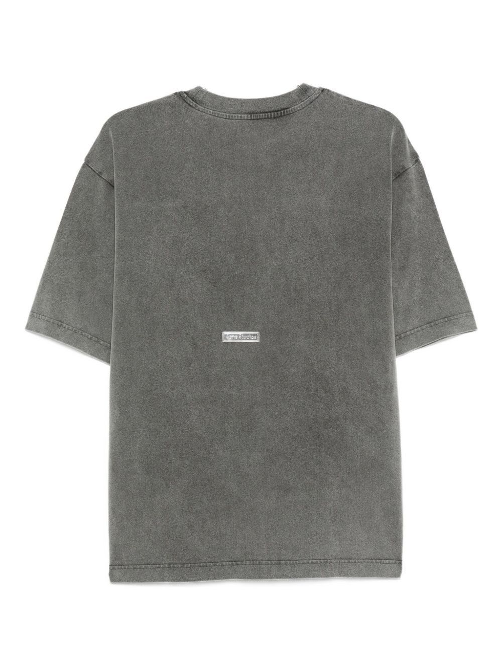 Acne Studios LOGO COTTON T-SHIRT Size M / US 6-8 / IT 42-44 - 2 Thumbnail