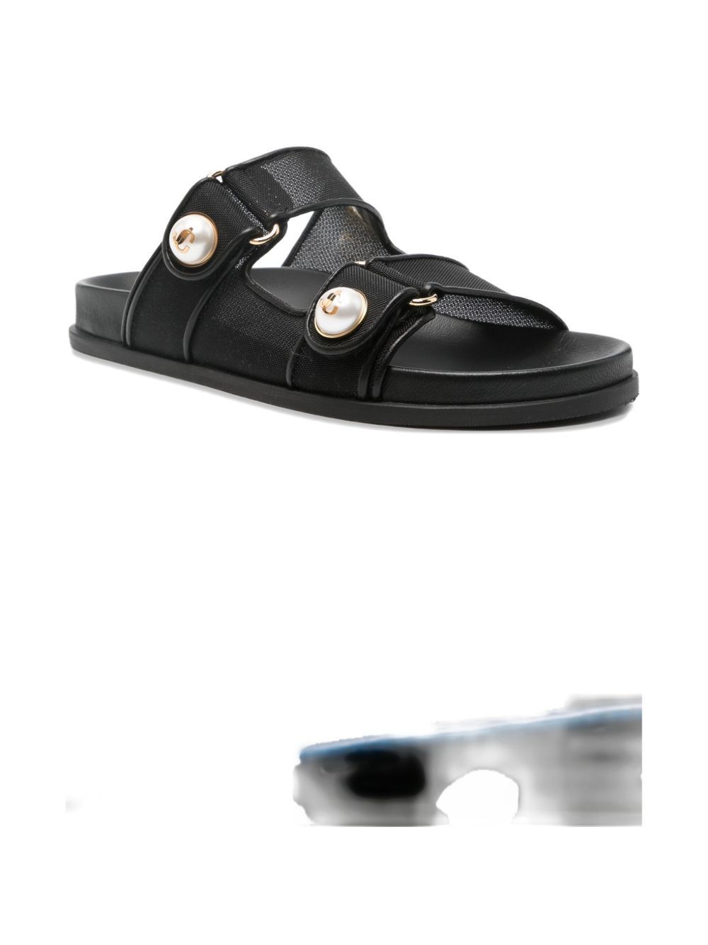 Jimmy Choo FAYENCE PATENT LEATHER SANDALS Size US 6 / IT 36 - 2 Thumbnail