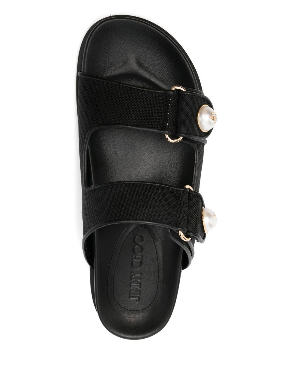 Jimmy Choo FAYENCE PATENT LEATHER SANDALS Size US 6 / IT 36 - 4 Thumbnail