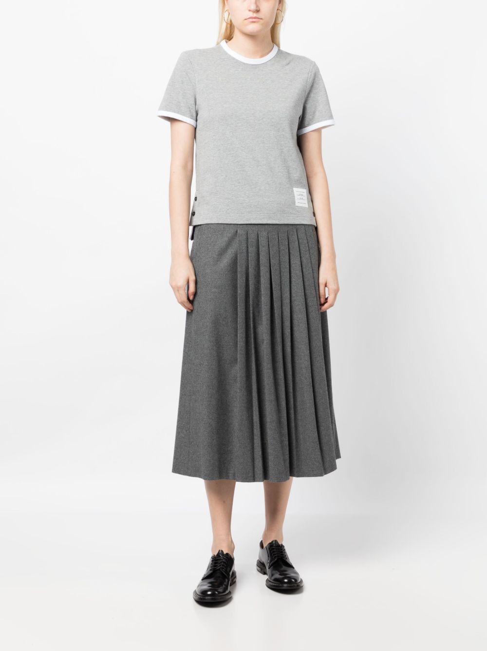 Thom Browne COTTON T-SHIRT Size M / US 6-8 / IT 42-44 - 2 Thumbnail