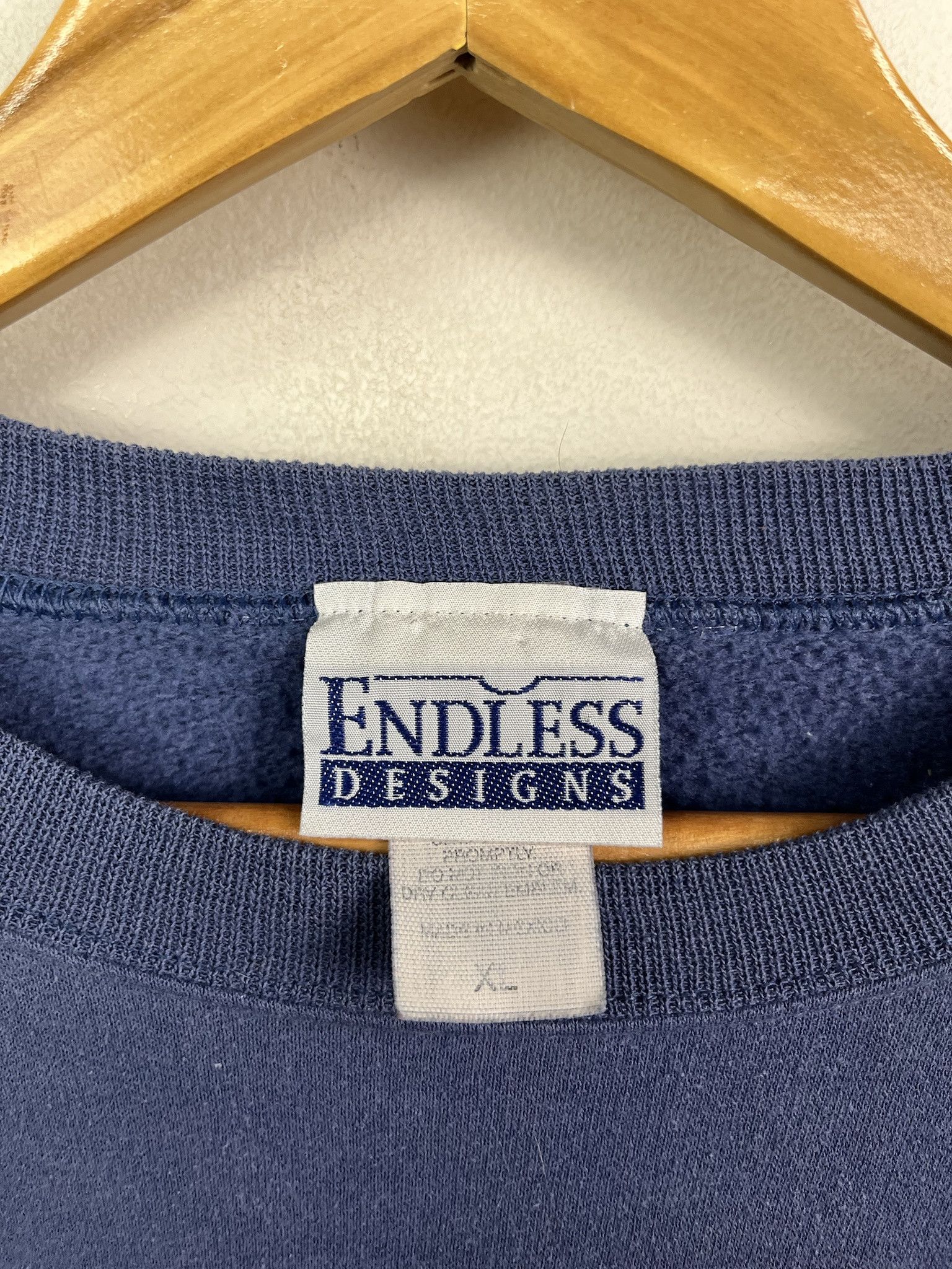 Vintage Vintage 90's Endless Designs Cercle De Vie Art Pullover Crewneck Size XL Size US XL / EU 56 / 4 - 2 Thumbnail
