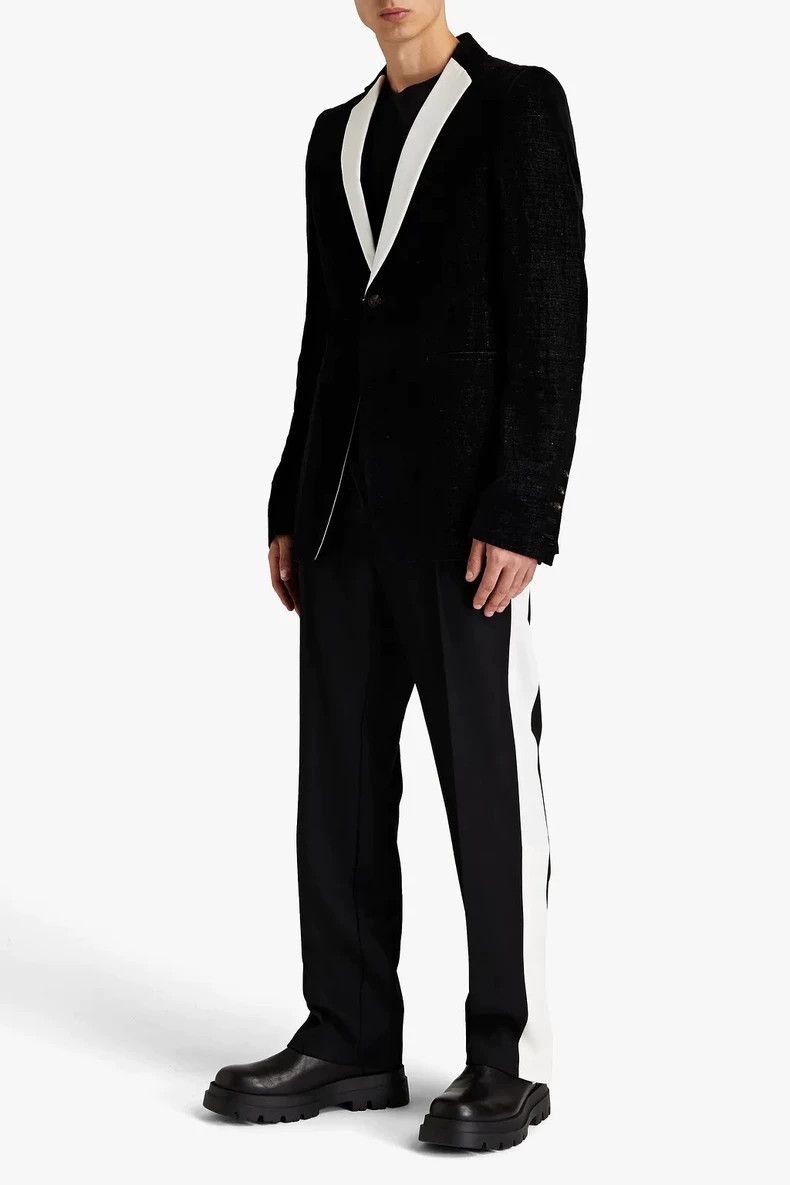 Rick Owens rick owens velvet suit jacket Size US L / EU 52-54 / 3 - 4 Thumbnail