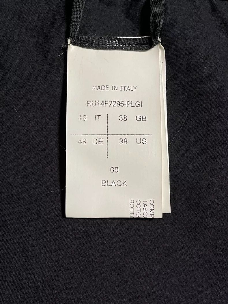 Rick Owens rick owens black long sleeve shirt Size US XXL / EU 58 / 5 - 3 Thumbnail