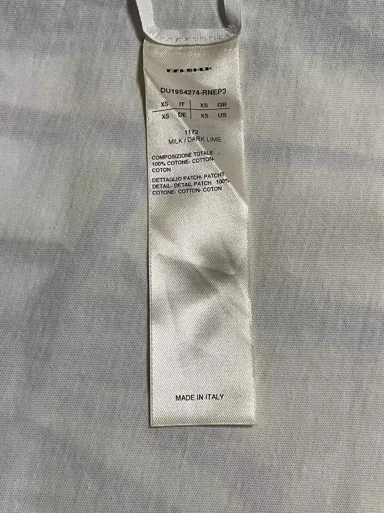Rick Owens rick owens xs short sleeve t-shirt Size US XS / EU 42 / 0 - 3 Thumbnail