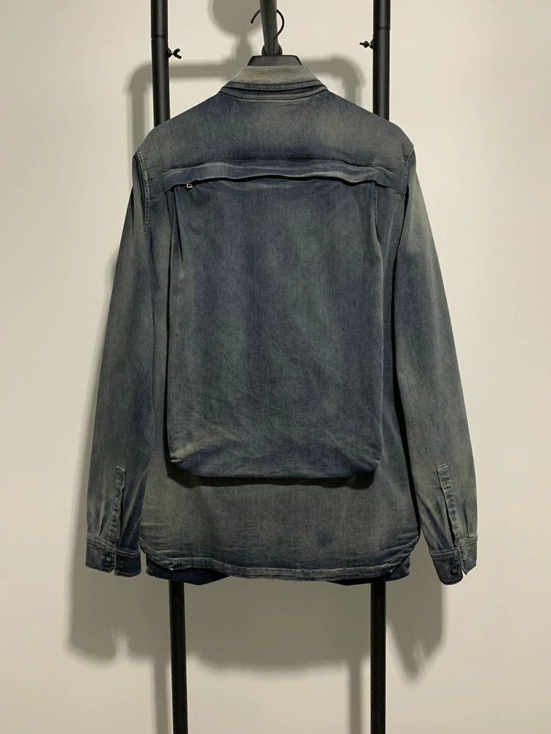 Rick Owens rick owens Gradient Denim Jacket Coat Size US S / EU 44-46 / 1 - 2 Thumbnail