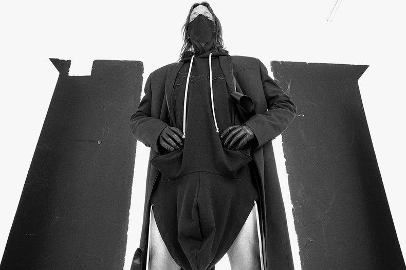 Rick Owens rick owens ro champion hoodie Size US S / EU 44-46 / 1 - 7 Thumbnail