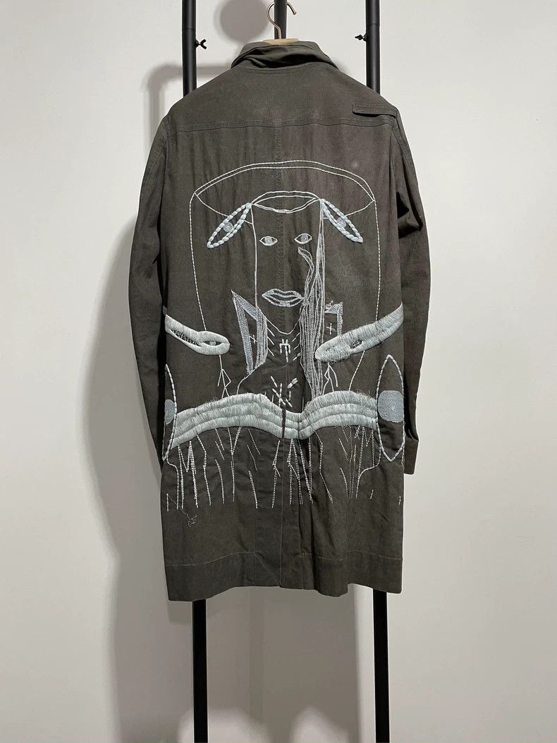 Rick Owens rick owens ma1 long pilot jacket Size US L / EU 52-54 / 3 - 3 Thumbnail