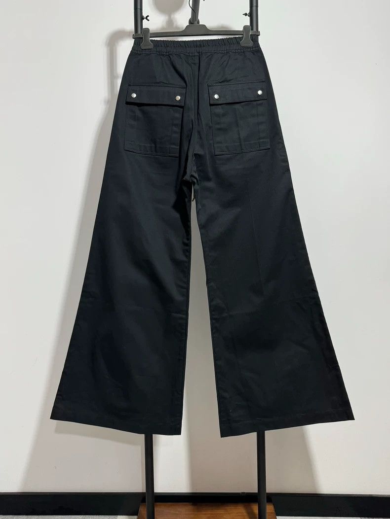 Rick Owens rick owens size M flared wide - leg pants Size US 39 - 2 Thumbnail