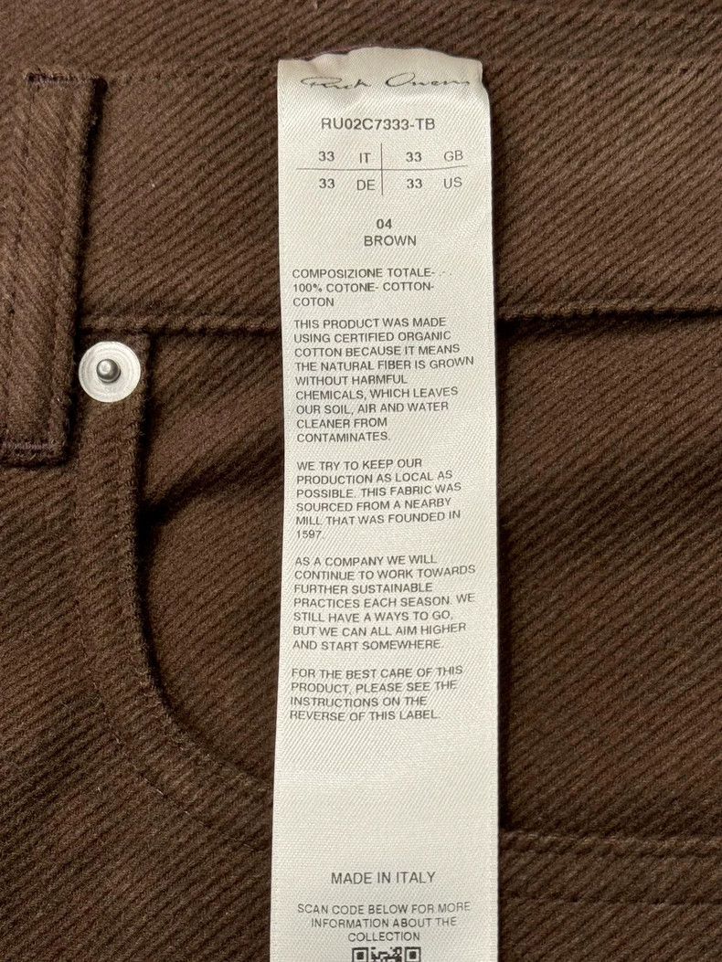 Rick Owens rick owens wide leg long pants Size US 33 - 4 Thumbnail
