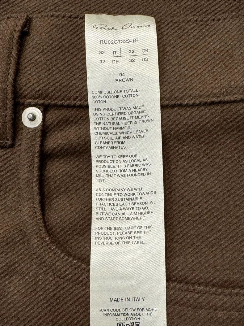 Rick Owens rick owens wide leg long pants Size US 33 - 3 Thumbnail