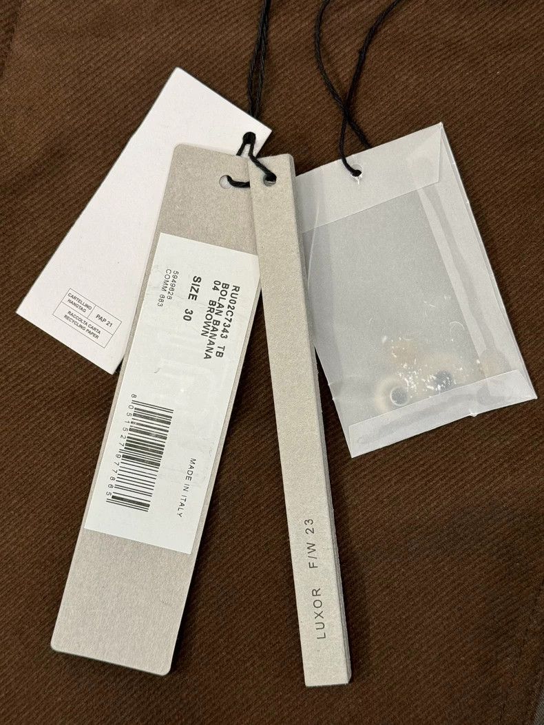 Rick Owens rick owens bolan banana pants 30 Size US 30 / EU 46 - 4 Thumbnail