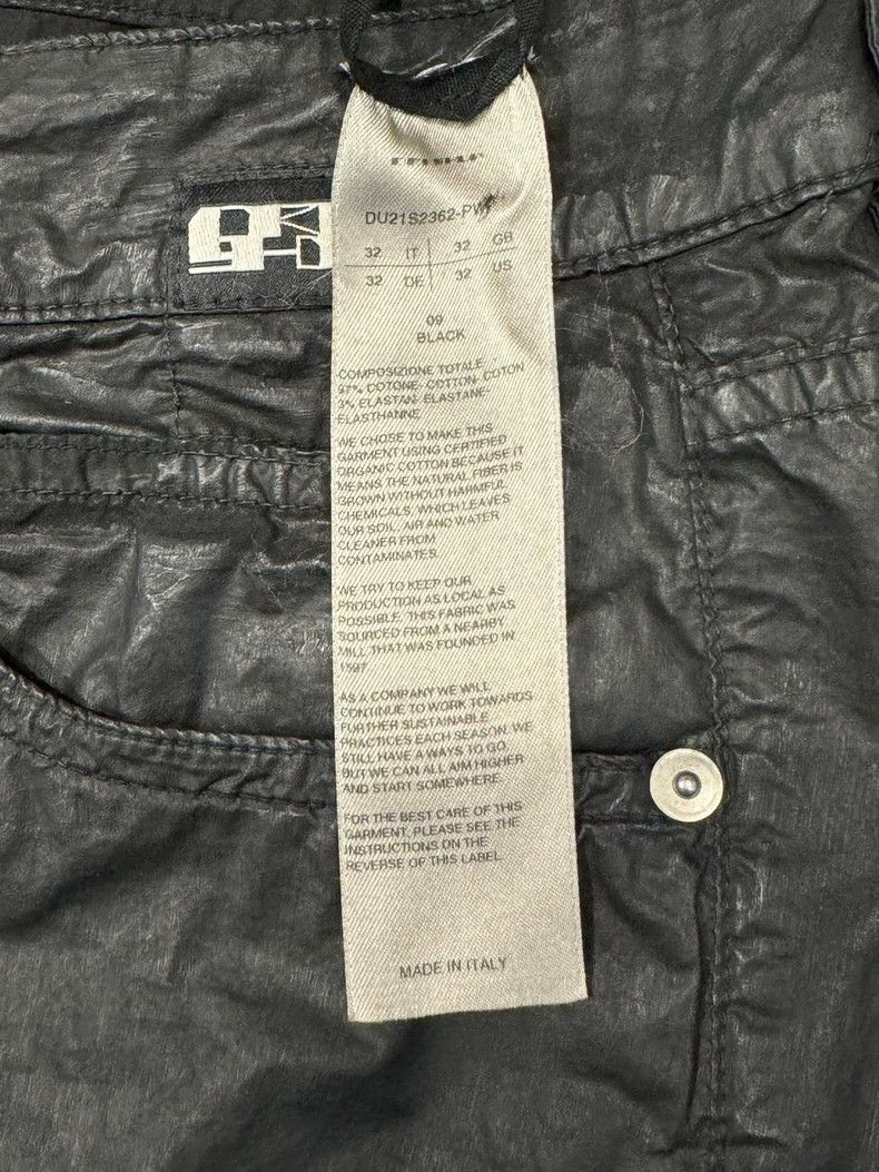 Rick Owens rick owens waxed long pants Size US 32 / EU 48 - 4 Thumbnail