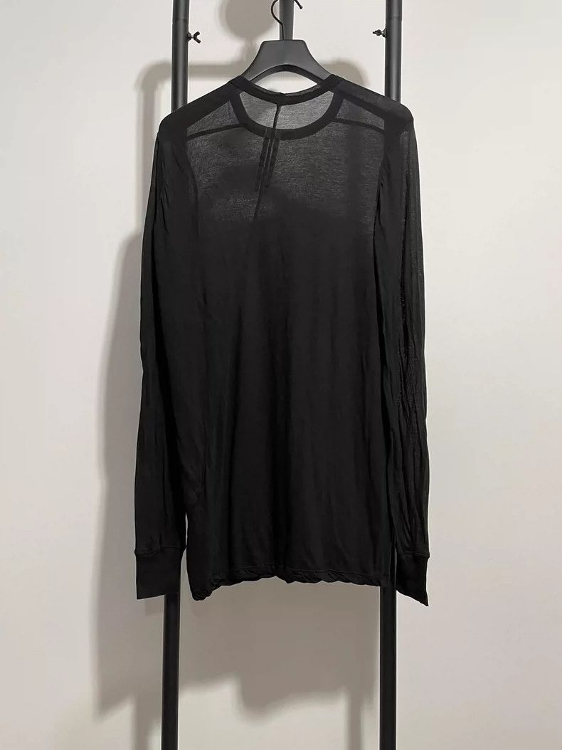 Rick Owens rick owens long sleeve black tee Size US S / EU 44-46 / 1 - 2 Thumbnail