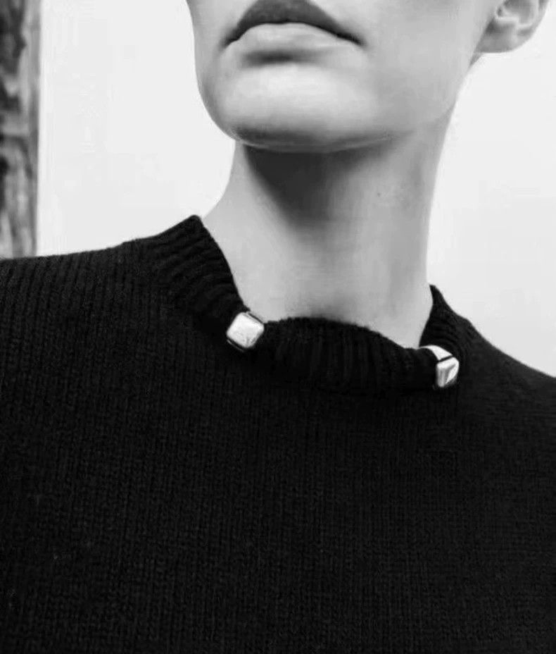 Bottega Veneta Bottega Veneta Black Ring Sweater Size US S / EU 44-46 / 1 - 8 Thumbnail
