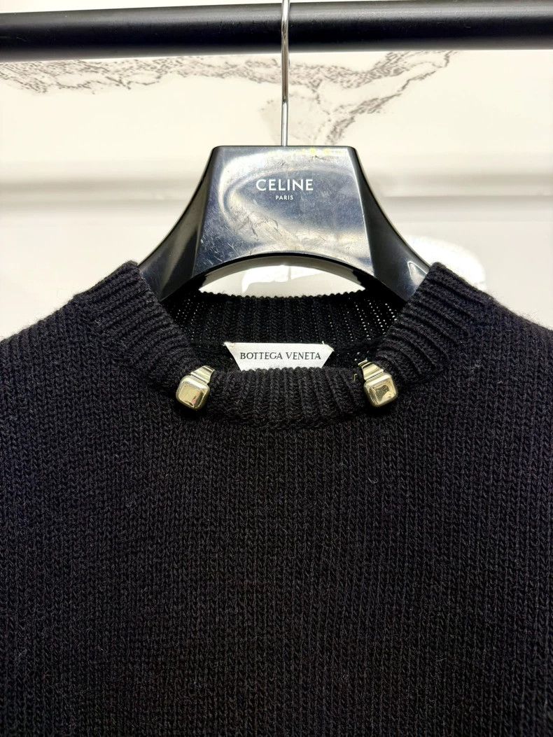 Bottega Veneta Bottega Veneta Black Ring Sweater Size US S / EU 44-46 / 1 - 2 Thumbnail