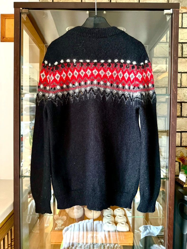 Yves Saint Laurent saint laurent 16fw ethnic pattern sweater Size US S / EU 44-46 / 1 - 4 Thumbnail