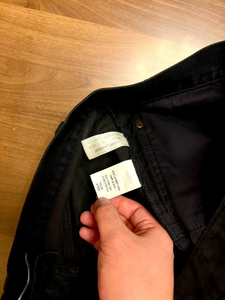 Saint Laurent Paris saint laurent 22ss black denim jeans Size US 29 - 5 Thumbnail