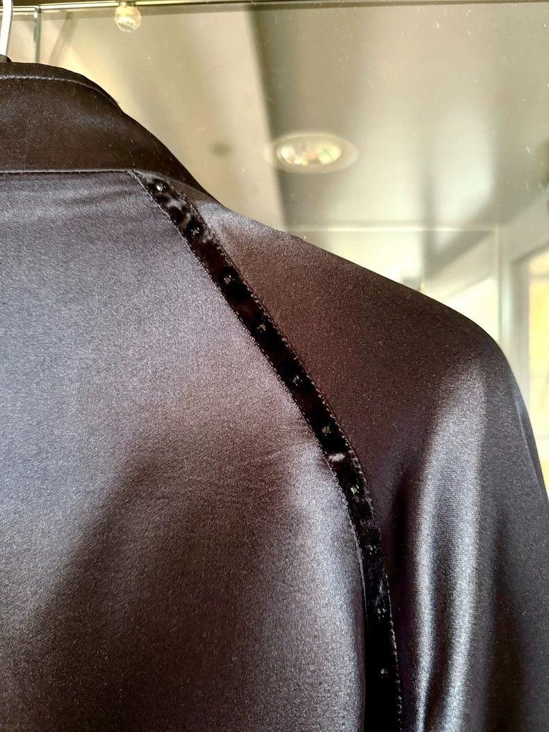 Saint Laurent Paris saint laurent black silk jacket Size US S / EU 44-46 / 1 - 5 Thumbnail