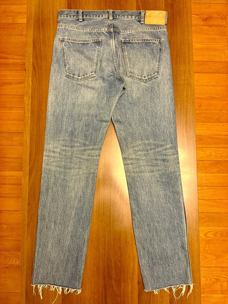 Celine celine 19ss light blue denim jeans Size US 31 - 4 Thumbnail