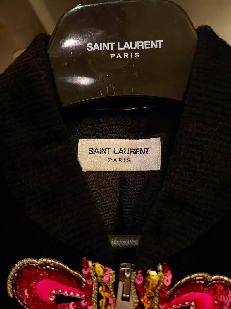 Saint Laurent Paris saint laurent 18fw black velvet jacket Size US S / EU 44-46 / 1 - 3 Thumbnail