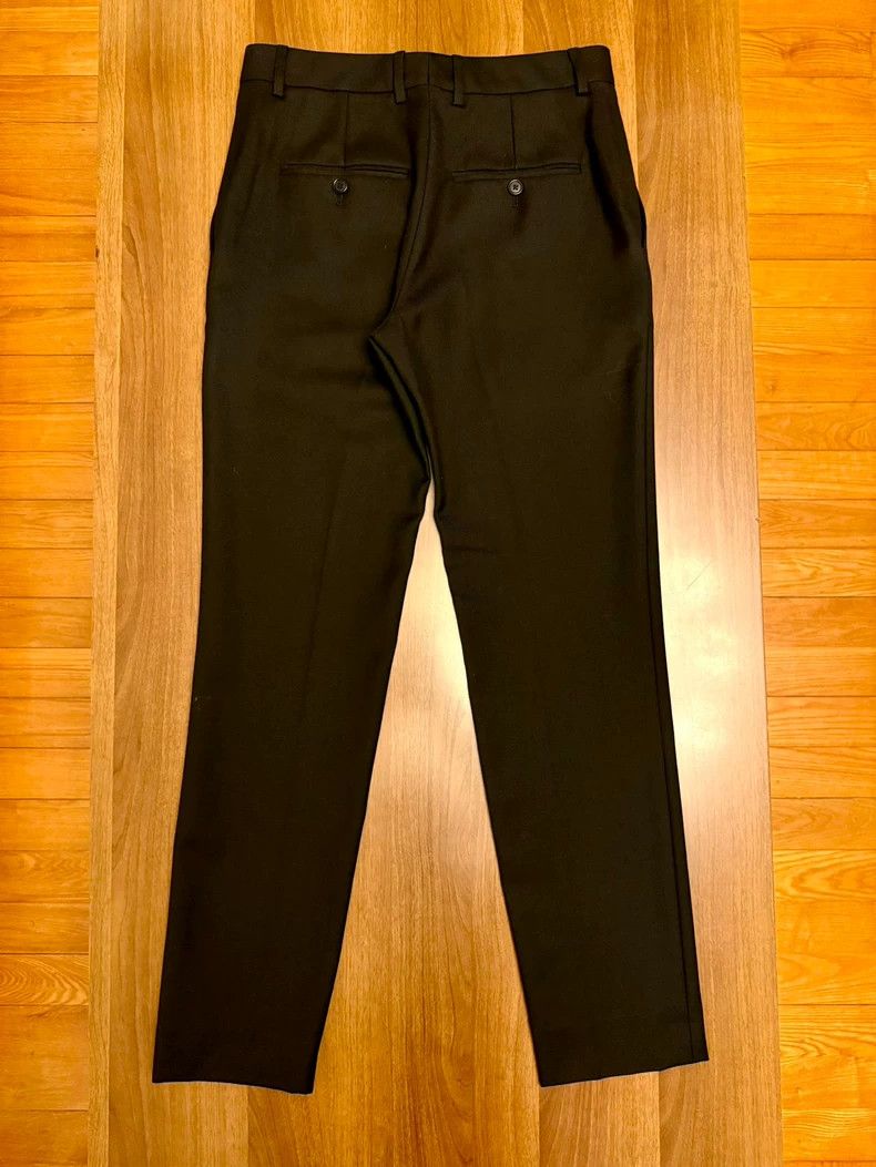 Celine Celine 19ss Black Straight Trousers Size US 44 / EU 60 - 3 Thumbnail