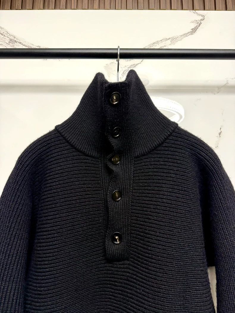 Bottega Veneta Bottega Veneta Black High-Neck Sweater Size US S / EU 44-46 / 1 - 5 Thumbnail