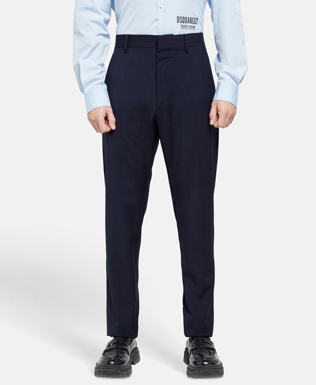 Dsquared2 Wool trousers Size 54R - 2 Thumbnail