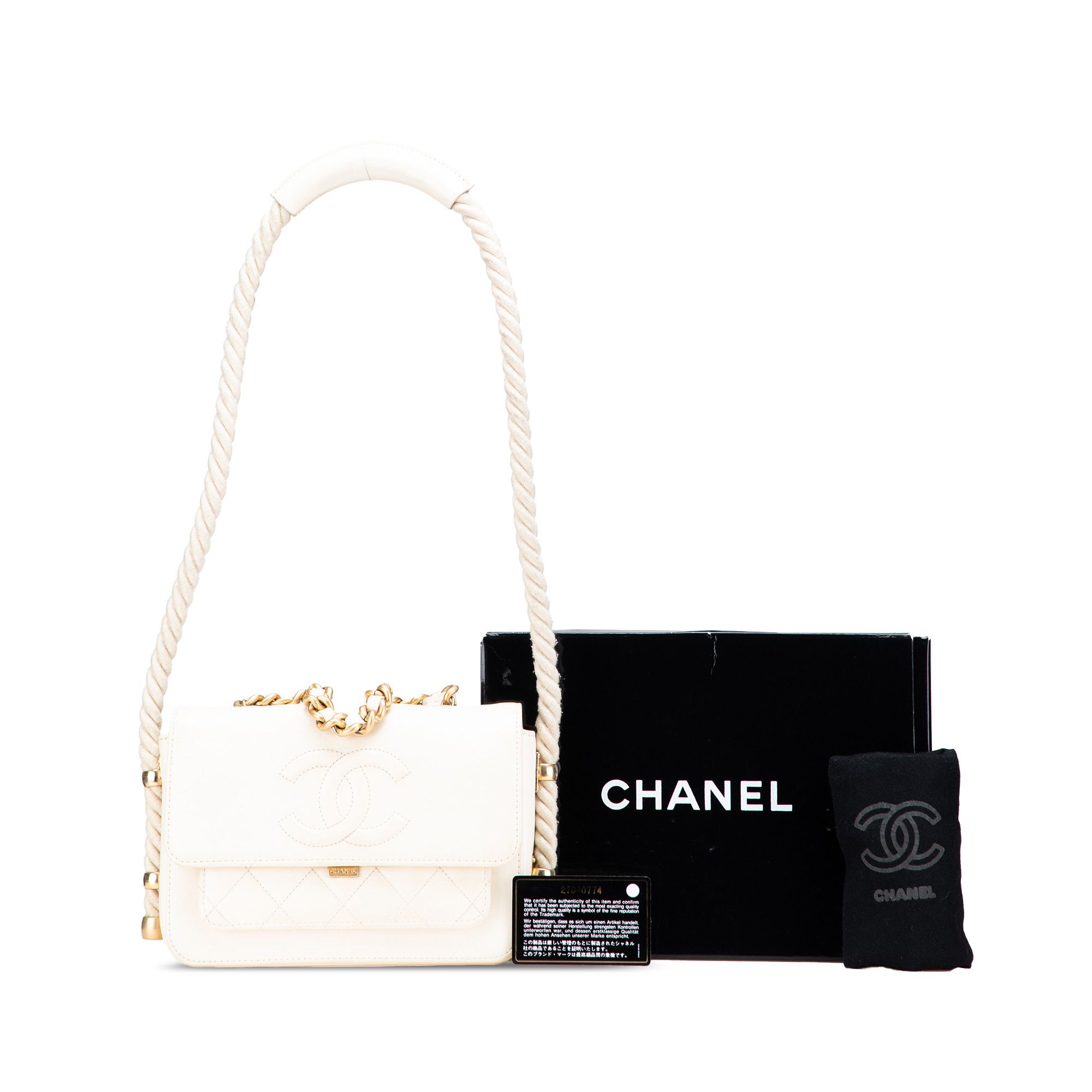 Chanel Chanel Crumpled Calfskin En Vogue Rope Flap Size ONE SIZE - 14 Thumbnail