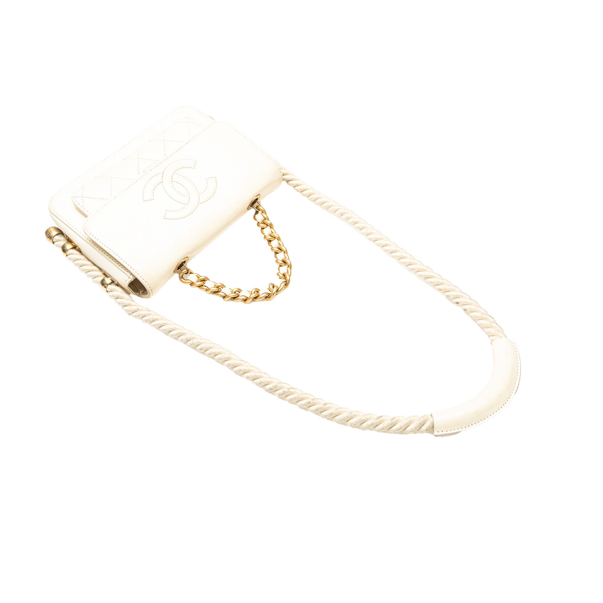 Chanel Chanel Crumpled Calfskin En Vogue Rope Flap Size ONE SIZE - 12 Thumbnail