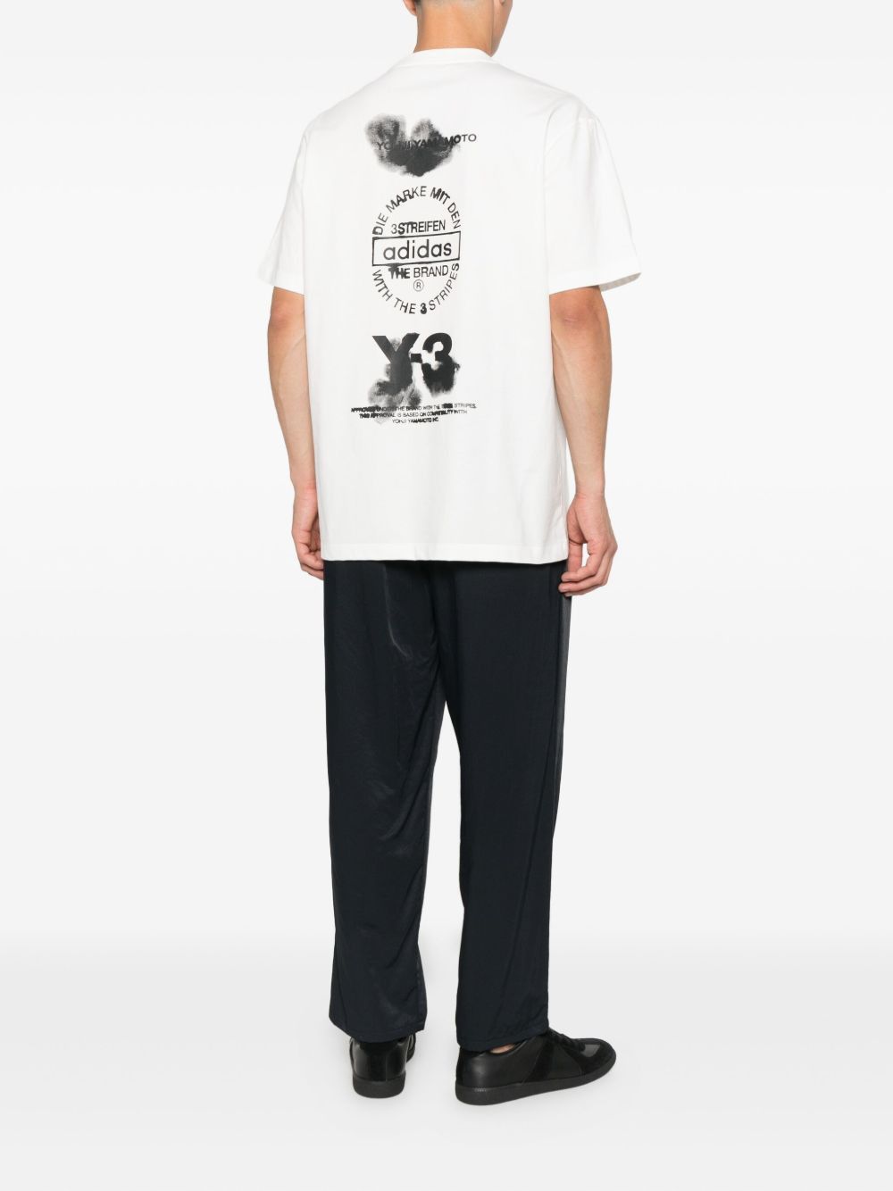 Y-3 LOGO COTTON T-SHIRT Size US M / EU 48-50 / 2 - 2 Thumbnail