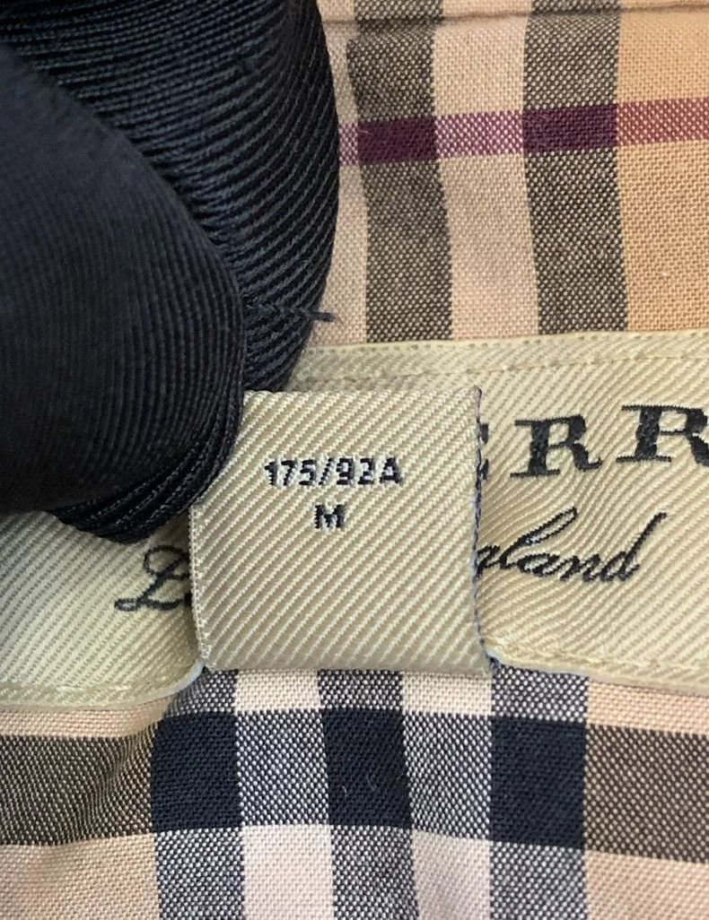 Burberry Burberry Brown Plaid Long Sleeve Shirt Size US M / EU 48-50 / 2 - 5 Thumbnail