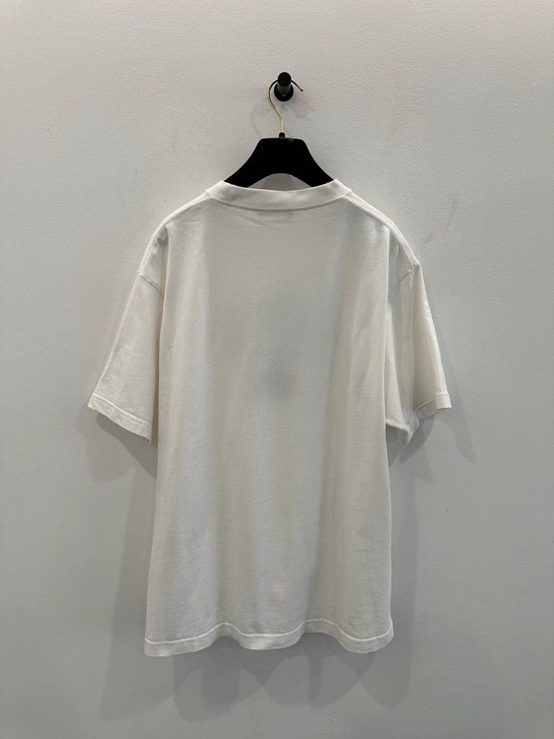 Balenciaga balenciaga paris white short sleeve Size US M / EU 48-50 / 2 - 2 Thumbnail