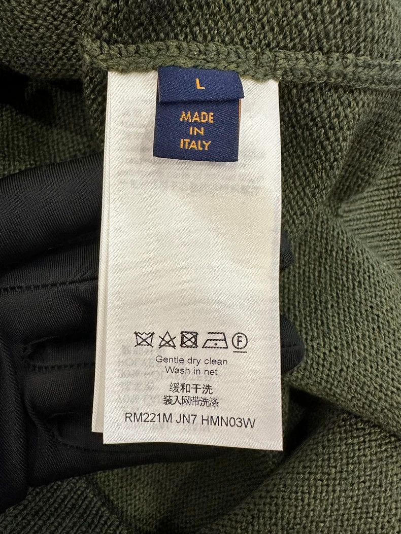 Louis Vuitton LV x Nigo green tiger wool knit sweater Size US L / EU 52-54 / 3 - 6 Thumbnail