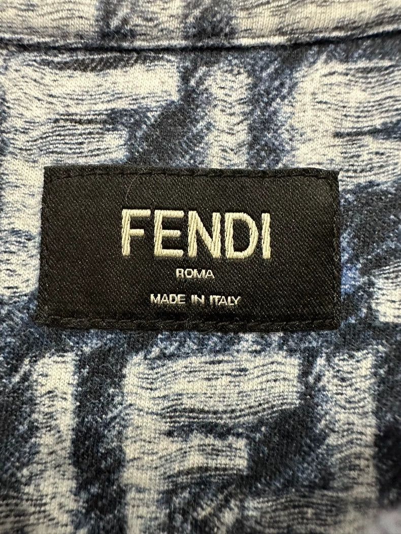 Fendi Fendi New Men's Short Sleeve Tee Size US S / EU 44-46 / 1 - 4 Thumbnail