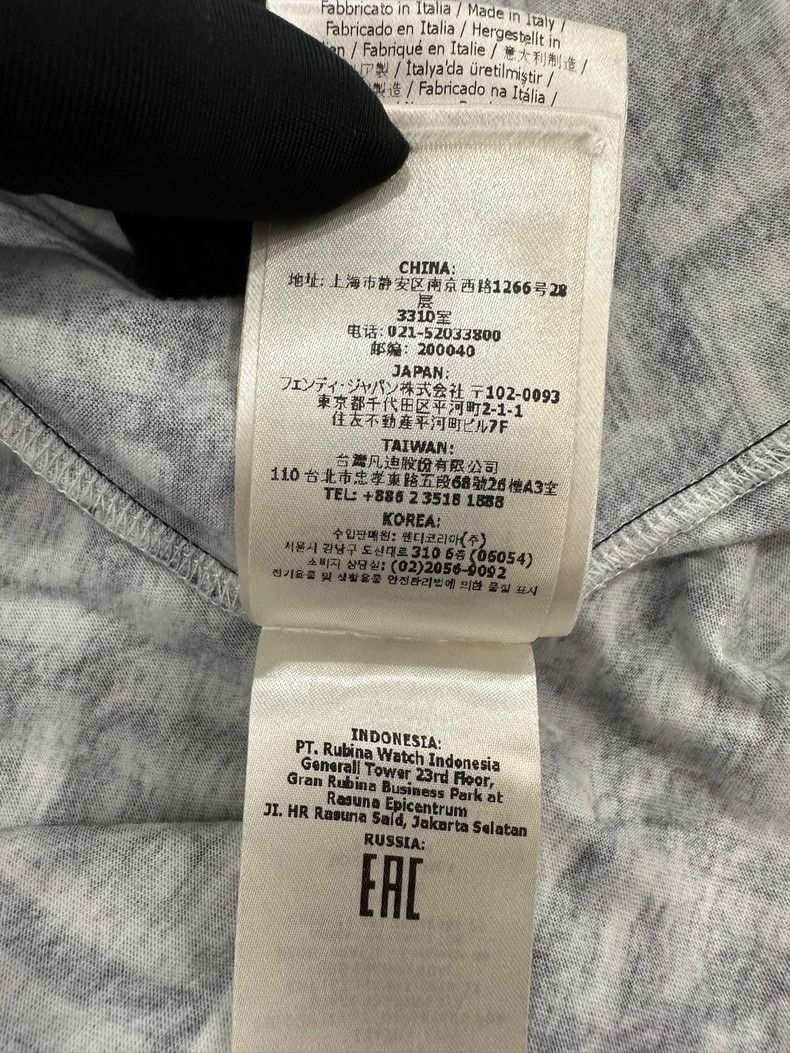 Fendi Fendi New Men's Short Sleeve Tee Size US S / EU 44-46 / 1 - 7 Thumbnail
