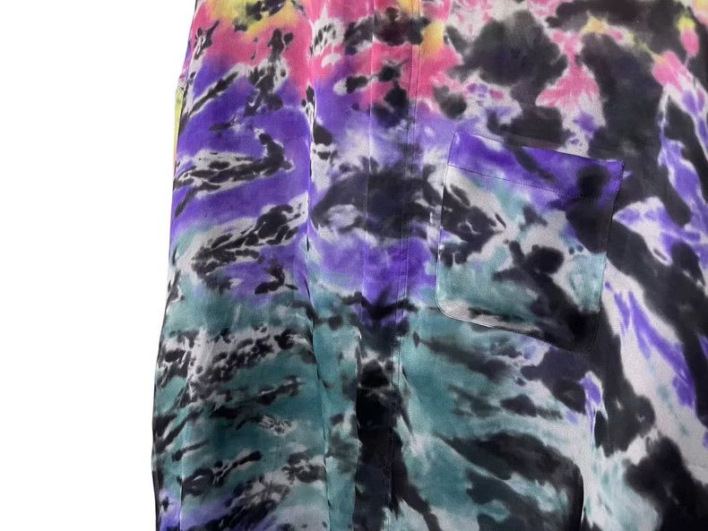 Louis Vuitton Louis Vuitton Silk Tie-Dye Long Sleeve Shirt Size US XS / EU 42 / 0 - 2 Thumbnail